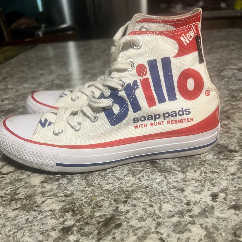 Converse X Andy Warhol Brillo Pop Art